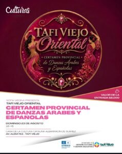 TAFI VIEJO ORIENTAL: Certamen Provincial de Danzas Árabes y Españolas